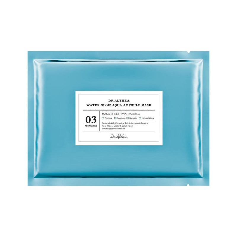 Water Glow Aqua ampoule Mask - Korean-Skincare