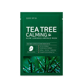 Some By Mi Tea Tree Calming Glow Luminous Ampoule Mask - Korean-Skincare