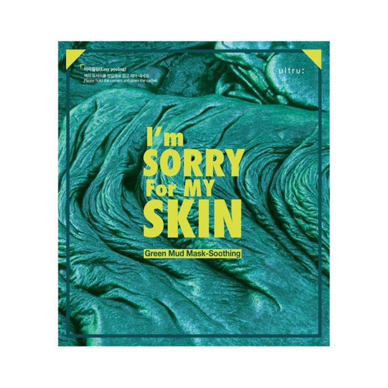 Green Mud Soothing Mask - Korean-Skincare